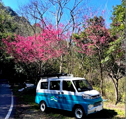 走進北橫山林秘境！「探索北橫號」旅遊宣傳車夢幻登場