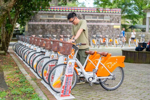 桃園復興區啟用3處YouBike租借站 共設置126車柱
