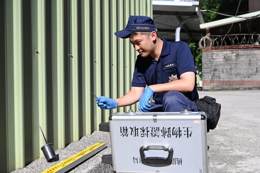 「中壢分局池昌旭」吳明軒奪全國鑑識楷模 曝最愛做這件事