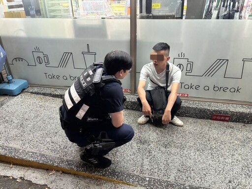 精障男迷途受困超商內 壢警憑「這一物」確認身分