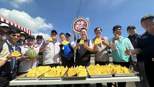 桃園擴大推廣紙農膜導入西瓜田 蘇俊賓:兼具環保與經濟效益