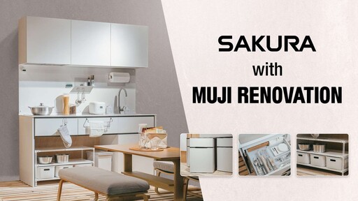 櫻花集團台中SAKURA品牌館盛大開幕 宣布攜手Muji renovation日本無印良品聯名合作