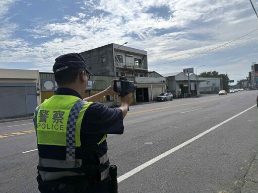 違規超速易釀禍!桃園中壢警加強取締 守護交通安全