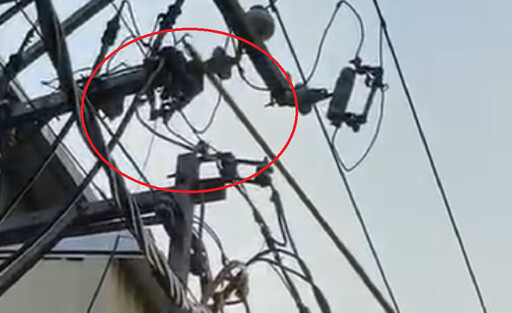 松鼠碰觸電線 桃園中壢逾900戶停電