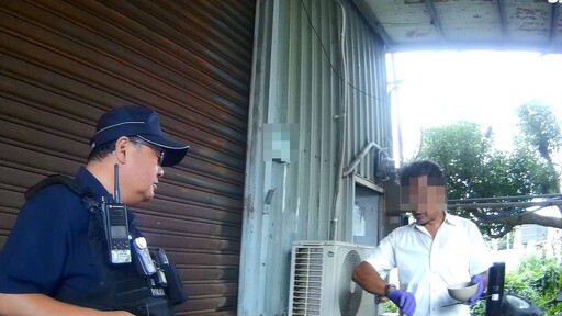 跟警察聊天到一半被發布通緝 桃園男當場遭解送歸案
