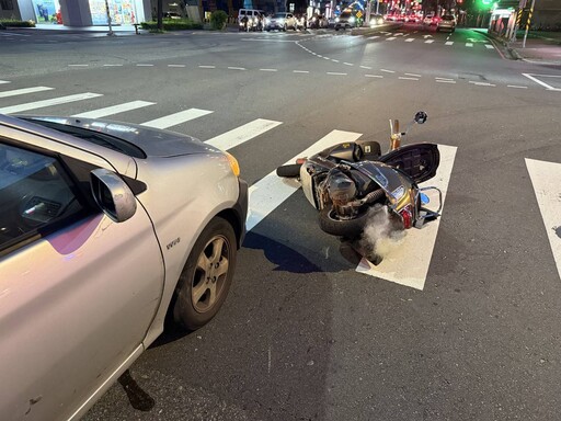 【有片】擦撞女騎士未停車 桃園男「只看一眼」肇逃被揪出