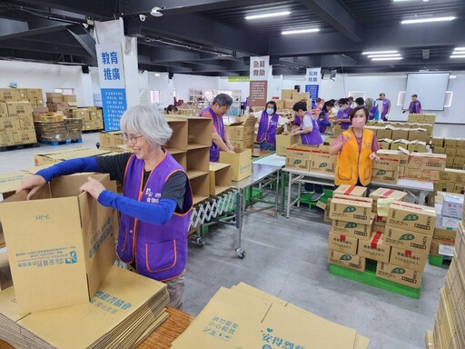 豪雨重創南台灣 安得烈慈善協會1100食物箱送進災區