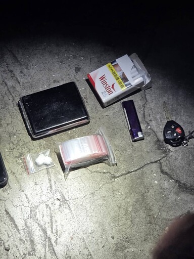 八德自小客拒檢加速逃 駕駛被發現酒駕、持毒