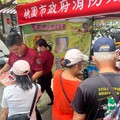 桃消龜山分隊市場設攤宣導 強化民眾防災觀念