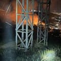 男爬大同山電塔觸電亡 引發龜山、樹林交界火燒山
