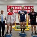桃園消防傳捷報！他舉起195公斤驚人成績 奪下總統盃臥舉冠軍