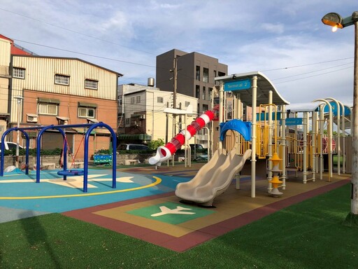 桃園親子旅遊新亮點 蘆竹海寧公園兒童遊戲場全新登場