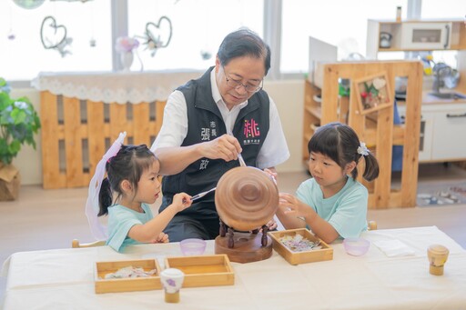 準備開學!桃市大溪幼兒園今正式揭牌 設2歲專班減輕家長負擔