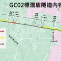 捷運綠線穩步推進 八德潛盾機掘進明年抵達桃園車站