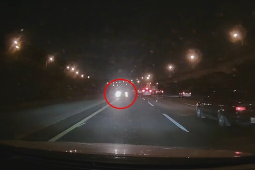 國1桃園路段驚傳轎車逆向?警方曝真相