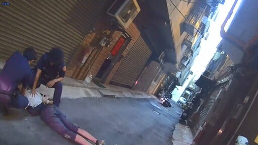 失聯越籍通緝犯見警驚慌逃跑 不慎跌倒遭壓制逮捕