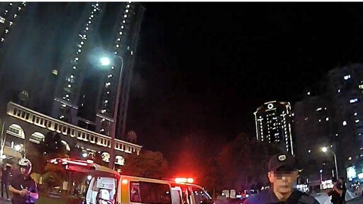 桃園醉男社區鬧事 踹門毆保全遭壓制逮捕