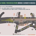 配合桃捷綠線陽明運動公園站出入口施工 桃園區介壽路9/25夜間縮減車道
