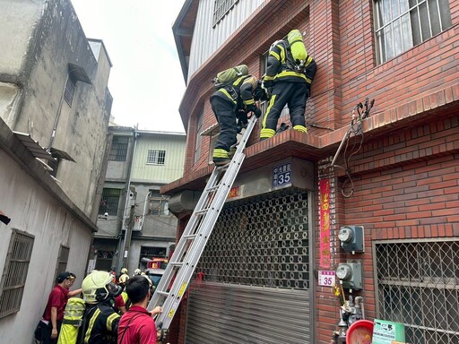 桃消興國分隊舉辦巷弄火警演練 掌握黃金搶救時間