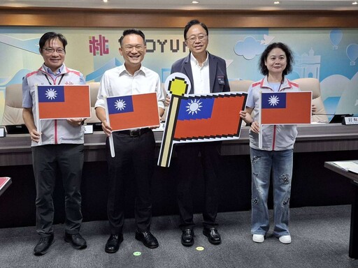 【有片】桃園國慶升旗典禮今起開放報名 黑貓教官蔡盛雄、職棒球星李宗賢領唱國歌