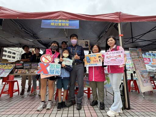 防詐、道安觀念扎根校園！桃警「三合一宣導」強化民眾安全意識