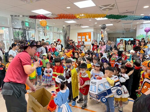 巫婆、尼莫也來學防災!大林消防萬聖節創意宣導 強化孩童安全觀念