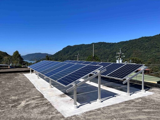 健行科大師生建置光電防災備援系統 穩定復興區奎輝里災時供電