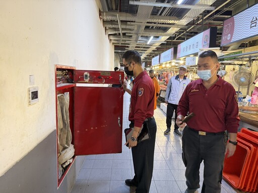 桃園啟動市場消防安全大體檢 保障公共安全與攤商生計