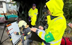 大溪消防分隊強化災害應變能力 前進長照中心逼真模擬病房火警