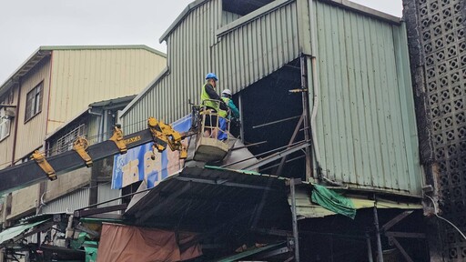 南門市場災後復原加速 推動拆除作業並強化周邊交通管制