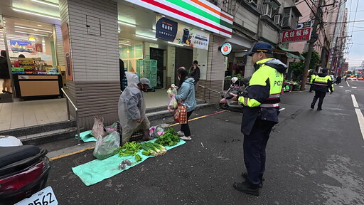 南門市場周邊加強清除占道物與違停 市府籲民眾配合交通管制