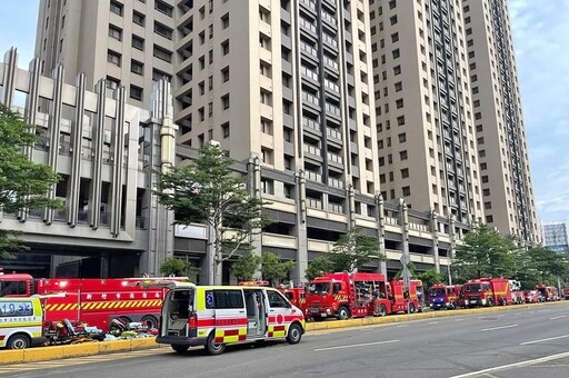 搶救15小時、2勇消殉職 新竹28層住宅「晴空匯」351人全數疏散