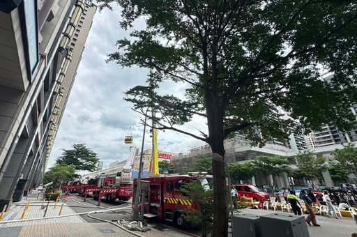 新竹「晴空匯」火災初勘結果出爐 消防局：地下一樓電纜線短路引火