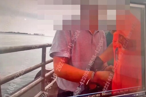 中國解放軍官駕快艇衝入淡水河 檢方當庭逮捕並聲押