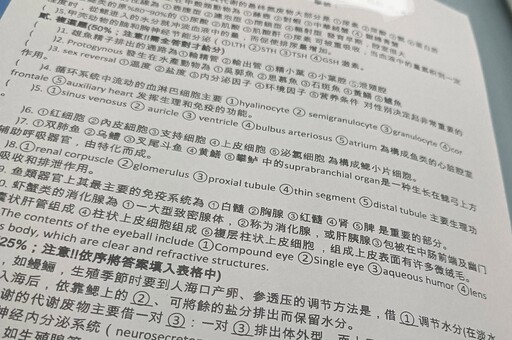 扯！高科大考卷全是簡體字、教授名片竟印「中國台灣」 教育部出手了