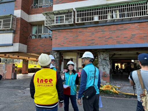 嘉義6.4地震釀房屋受損 土木技師公會動員逾200人協助受災戶鑑定