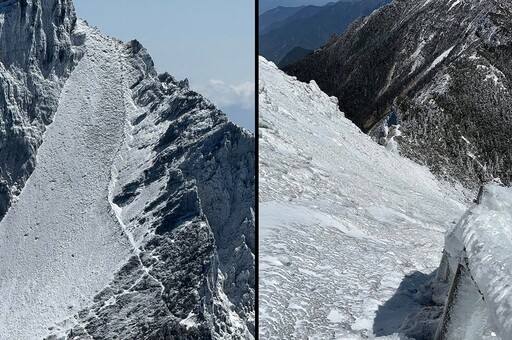 2男女登玉山滑墜380M陡坡 「身體被雪覆蓋」已無生命跡象