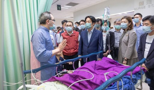 【三峽車禍】賴清德探視傷者神情悲痛 家屬請求:別讓高齡者開車了