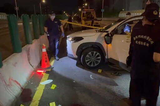 【有片】通緝犯凌晨拒檢駕車衝撞2警 遭開12槍中彈身亡