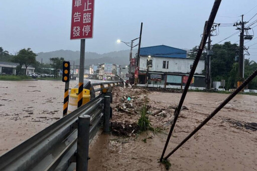 暴雨灌台東!大武災情頻傳 台9線「這幾處」無法通行