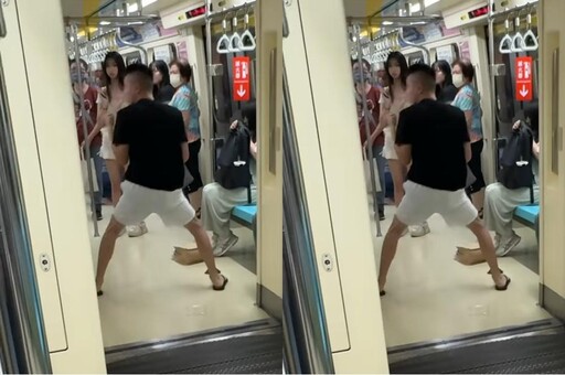 屁孩插隊爆衝突?2男北捷車廂內互毆 最高開罰1.8萬
