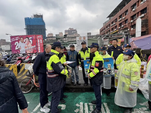 因應春節期間交通疏運 樹林警會同相關單位辦理現地會勘