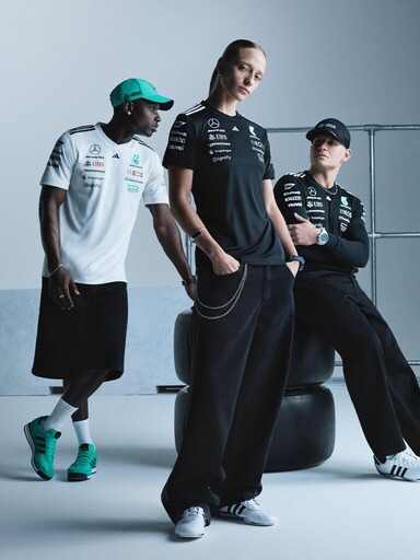 adidas正式登陸FORMULA 1® 賽道！並肩MERCEDES-AMG PETRONAS F1車隊展開長期合作 再現飆速奔馳