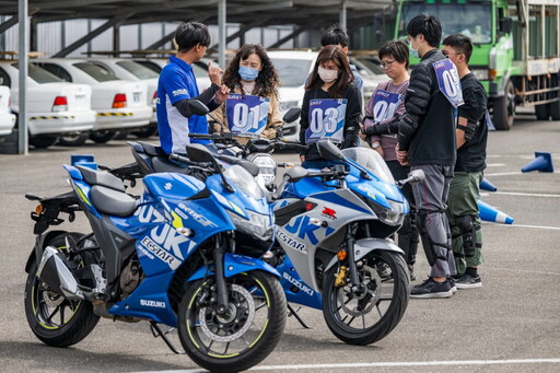 SUZUKI輕檔車訓練營開跑！宣導機車交通安全與道路安全駕駛，履行企業社會責任！