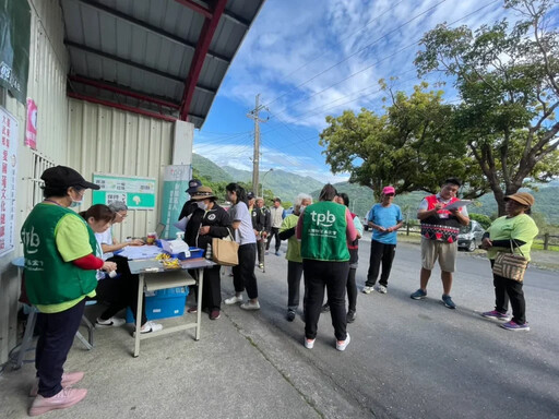 臺灣防盲基金會眼科義診服務團隊 挺進台東愛國蒲部落