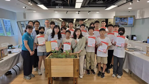 知識落地、永續實踐-五權社大與國資圖攜手打造「圖書館裡的可食地景」