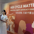 高中生策展關注月經貧窮 《Her Cycle Matters月經平權公益展》用行動縫出改變