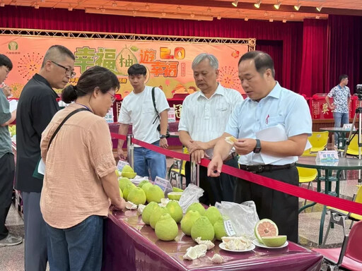 八里文旦柚評鑑登場 小農店舖直銷站同步開幕優惠