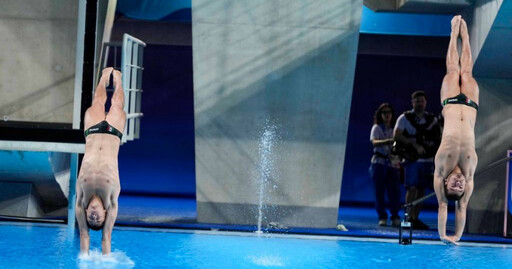 巴黎奧運／跳水背後的科學！選手上岸急衝水原因曝光 泳池表面噴水「是為了保命」