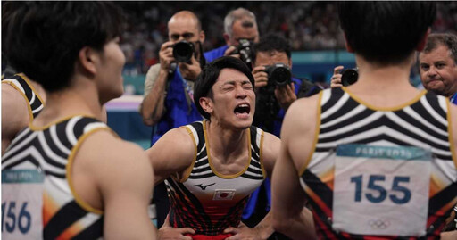 巴黎奧運／日體操男團大逆轉中國奪金！ 賽前獲《灌籃高手》經典名言鼓舞